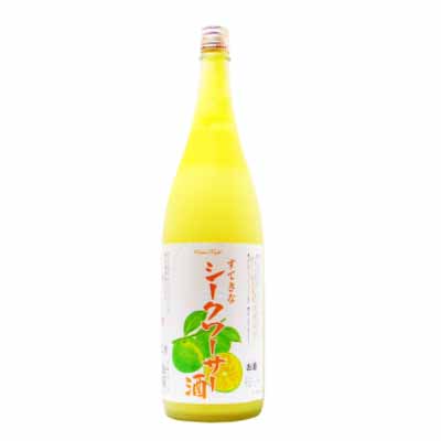 스테끼나시쿠와샤(시쿠와)술 1800미리 すてきなシークワーサー酒 1800ml