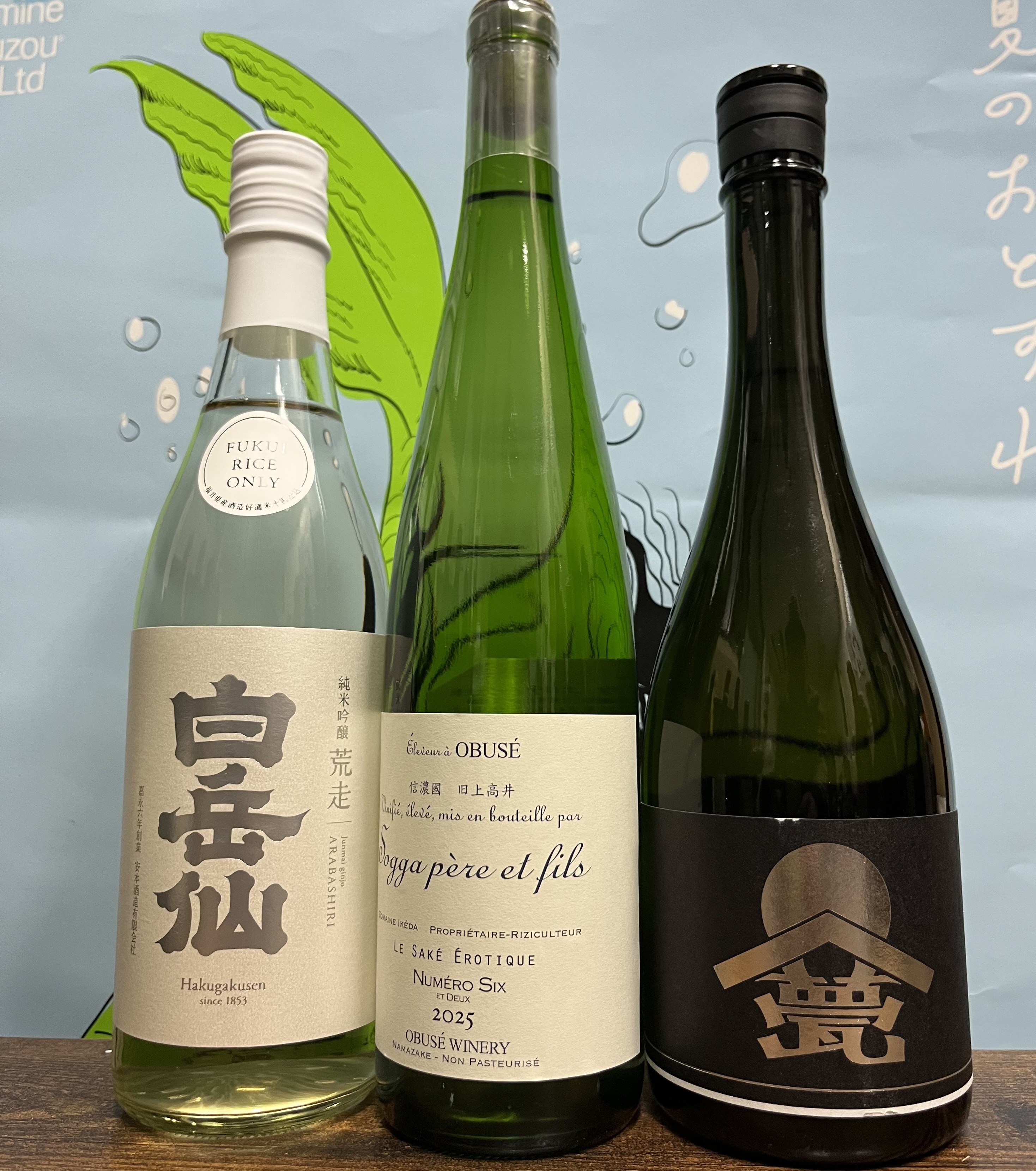 3병세트 [초특가이벤트] 오부세 小布施 ソガペール SIX 750ml & 외2병